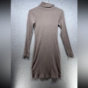 Old Navy Brown Long Sleeve Dress